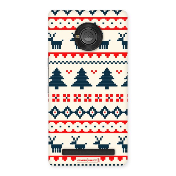 Christmas Design Pattern Back Case for Yu Yuphoria