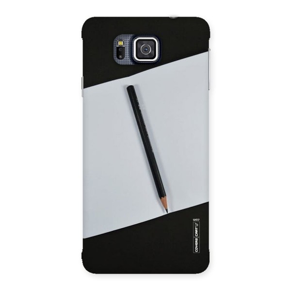 Write Your Thoughts Back Case for Galaxy Alpha