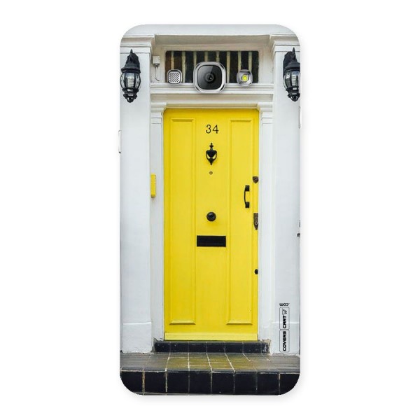 Yellow Door Back Case for Galaxy A8