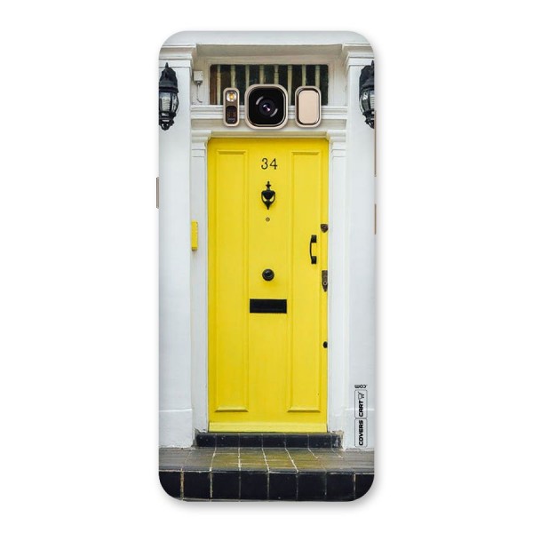 Yellow Door Back Case for Galaxy S8