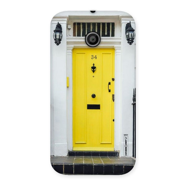 Yellow Door Back Case for Moto E