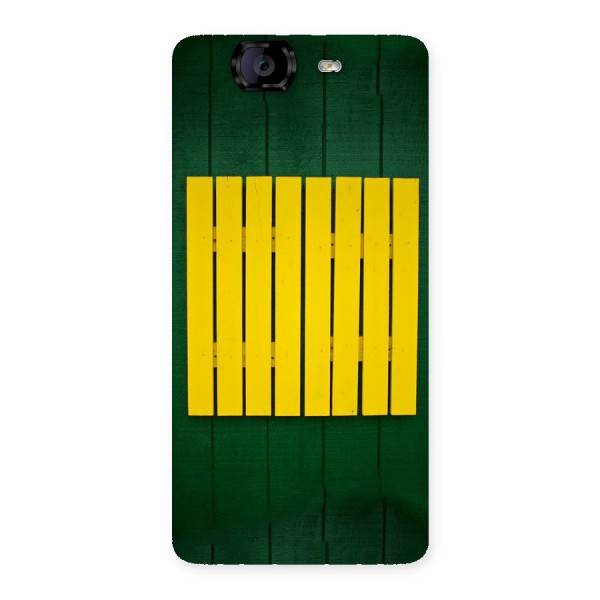 Yellow Fence Back Case for Canvas Knight A350