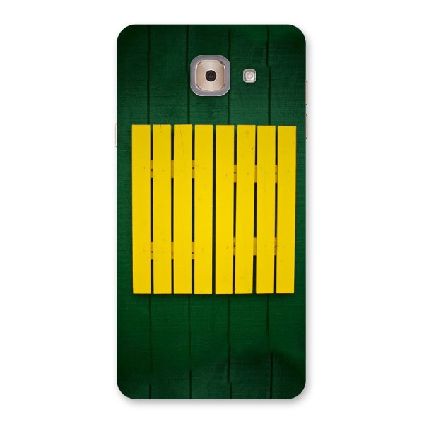 Yellow Fence Back Case for Galaxy J7 Max