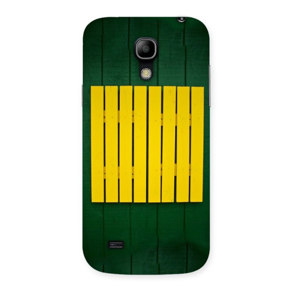 Yellow Fence Back Case for Galaxy S4 Mini