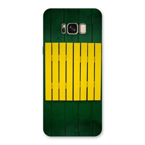 Yellow Fence Back Case for Galaxy S8 Plus