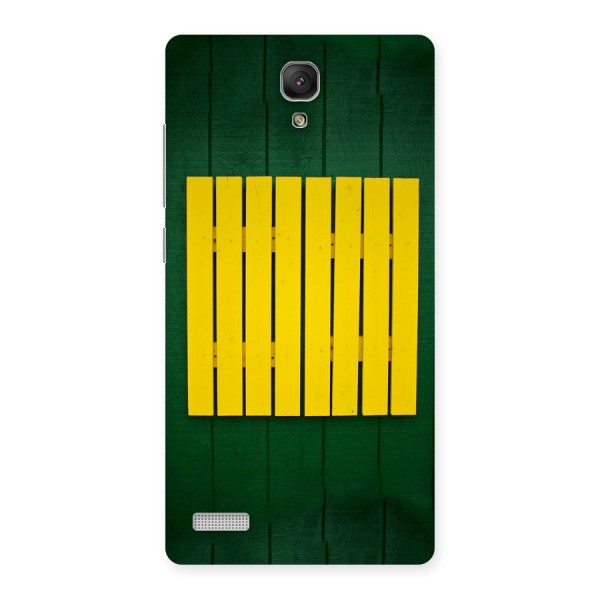 Yellow Fence Back Case for Redmi Note