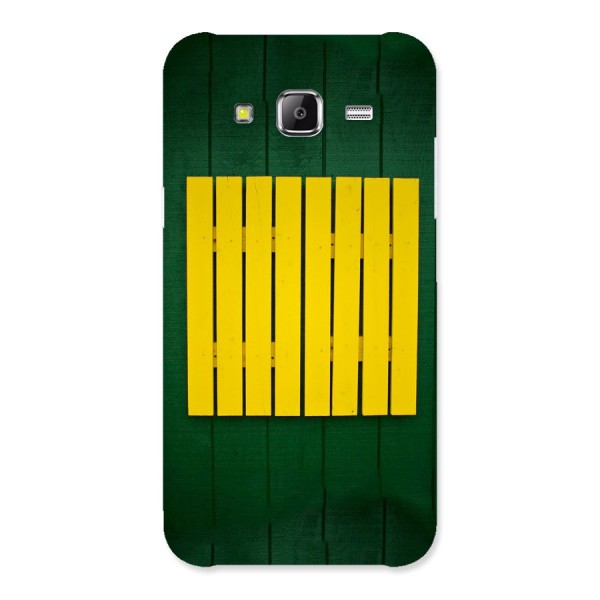 Yellow Fence Back Case for Samsung Galaxy J5