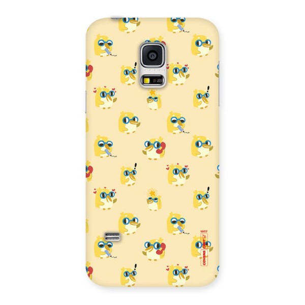 Yellow Parrot Back Case for Galaxy S5 Mini