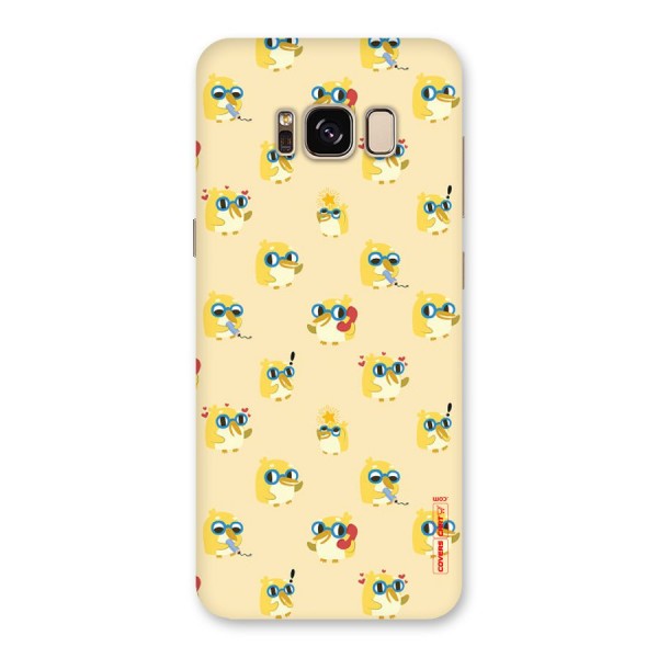 Yellow Parrot Back Case for Galaxy S8