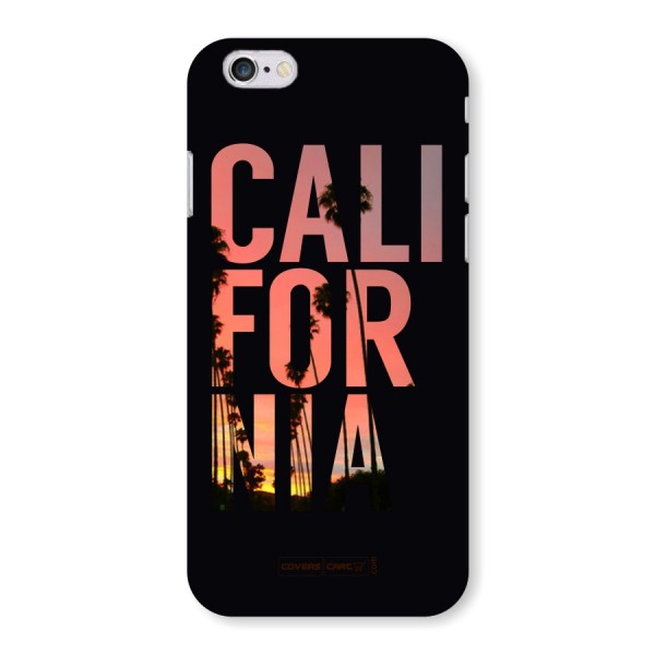 California Back Case for iPhone 6