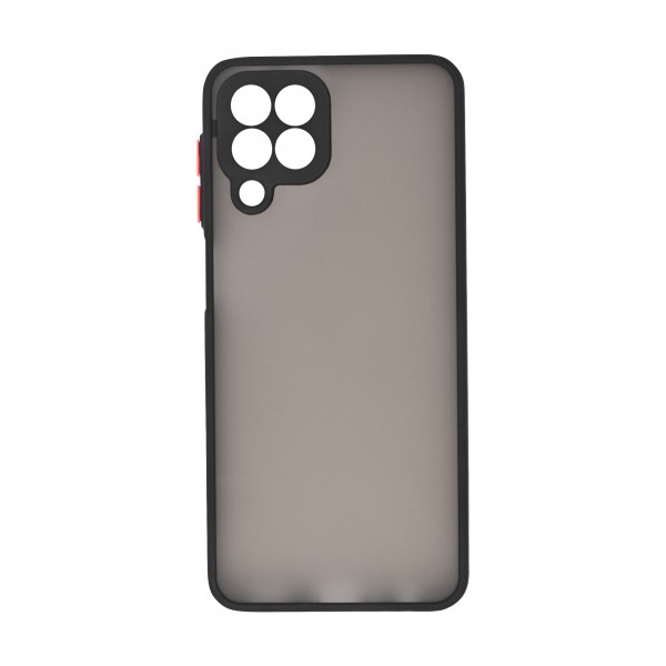 Dark Frosted Translucent Matte (with Raised Camera Protection) Classic Back Case for Galaxy M33