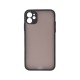 Dark Frosted Translucent Matte (with Raised Camera Protection) Classic Back Case for iPhone 11