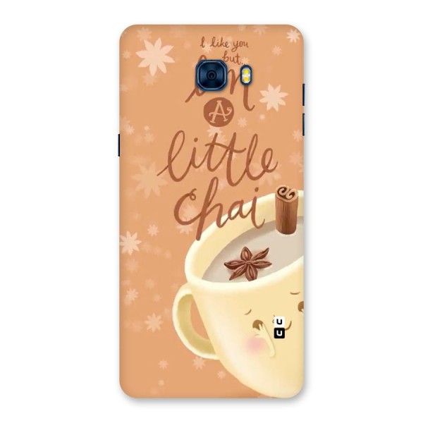 A Little Chai Back Case for Galaxy C7 Pro