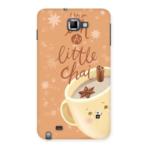 A Little Chai Back Case for Galaxy Note