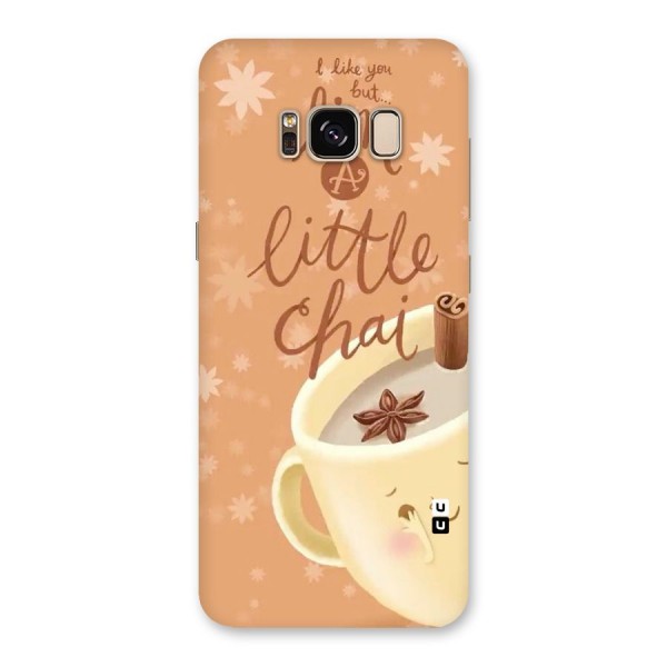 A Little Chai Back Case for Galaxy S8