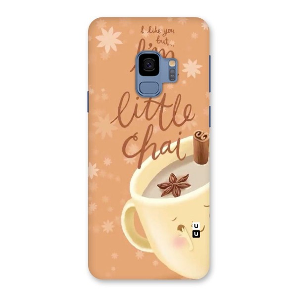 A Little Chai Back Case for Galaxy S9