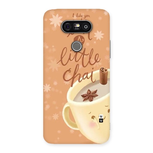 A Little Chai Back Case for LG G5