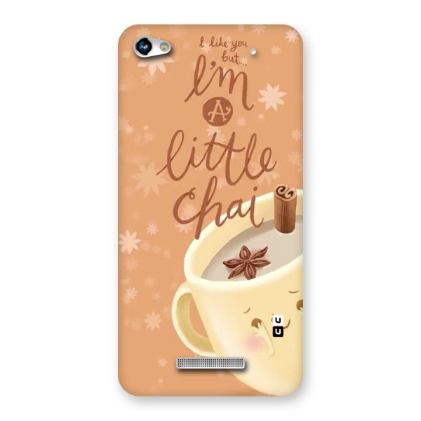 A Little Chai Back Case for Micromax Hue 2