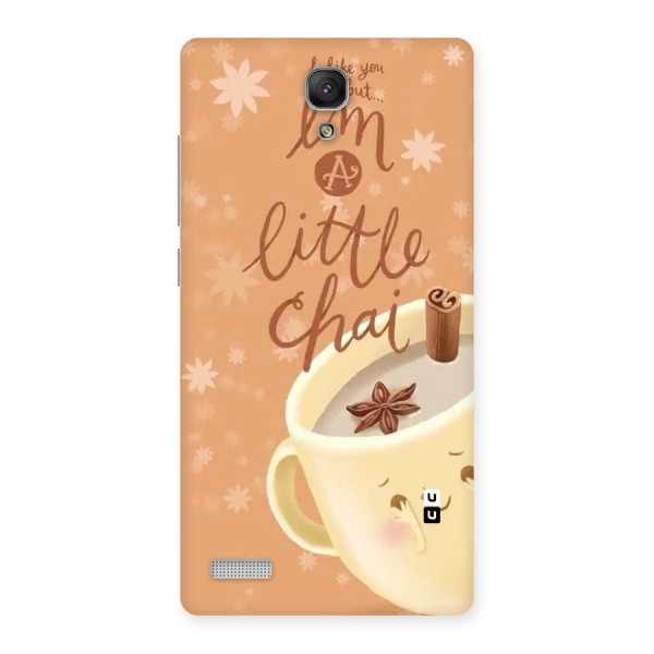 A Little Chai Back Case for Redmi Note