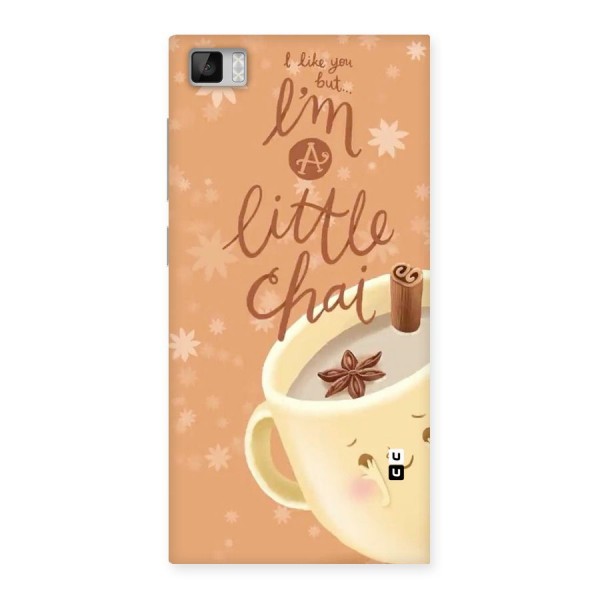 A Little Chai Back Case for Xiaomi Mi3