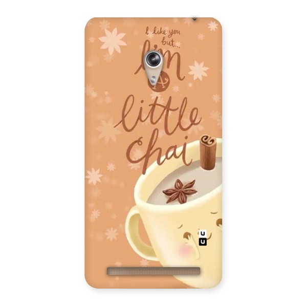 A Little Chai Back Case for Zenfone 6