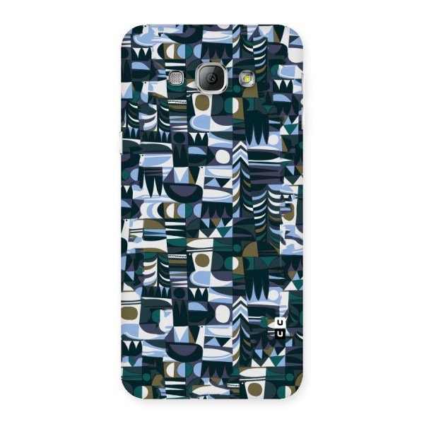 Abstract Blues Back Case for Galaxy A8