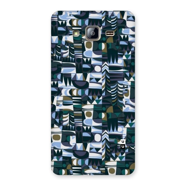 Abstract Blues Back Case for Galaxy On5