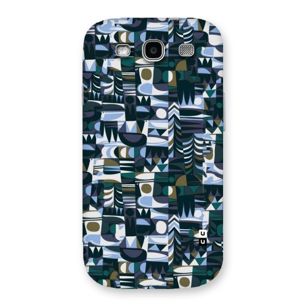 Abstract Blues Back Case for Galaxy S3 Neo