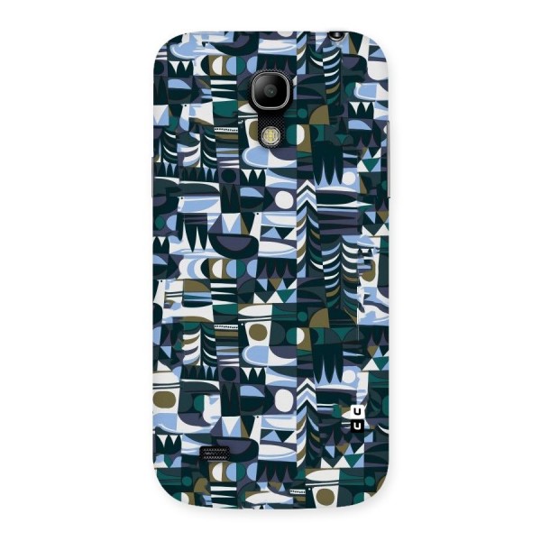 Abstract Blues Back Case for Galaxy S4 Mini