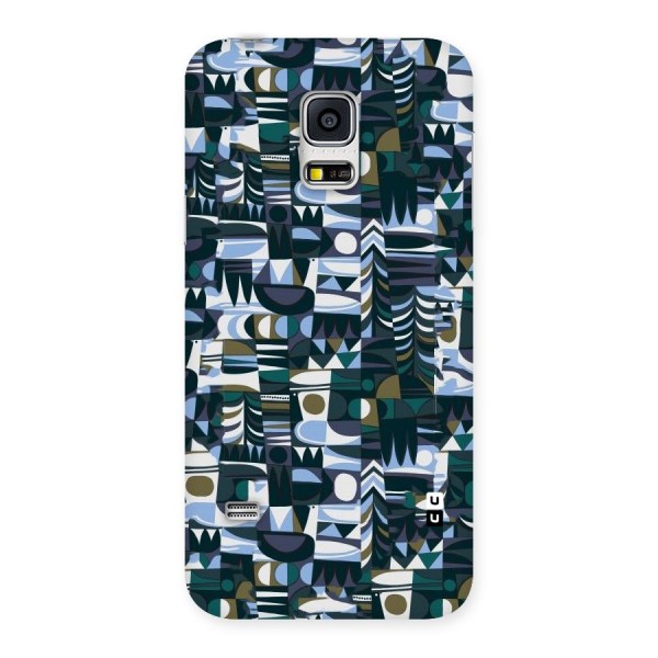 Abstract Blues Back Case for Galaxy S5 Mini