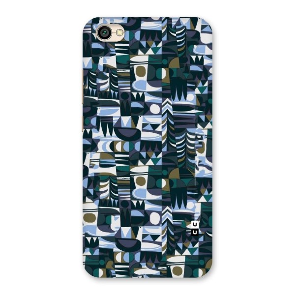 Abstract Blues Back Case for Redmi Y1 Lite