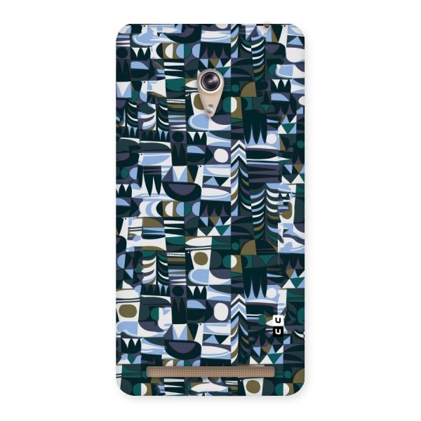 Abstract Blues Back Case for Zenfone 6