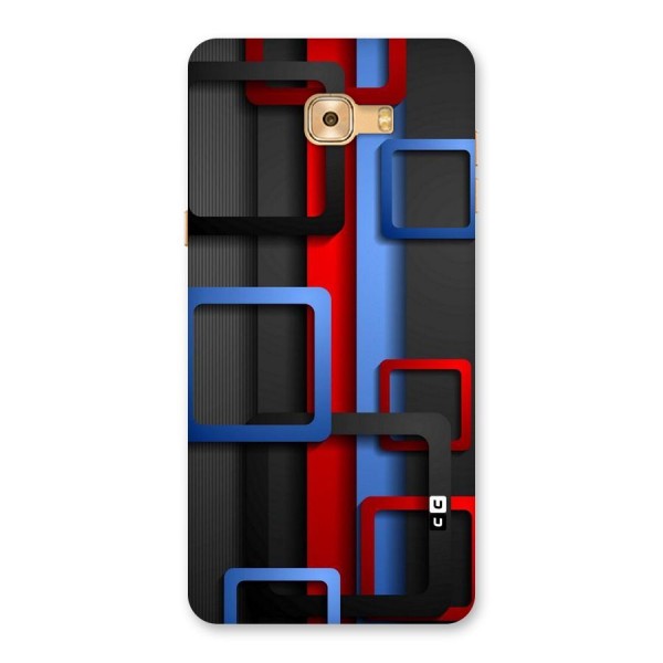 Abstract Box Back Case for Galaxy C9 Pro