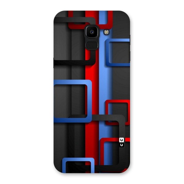 Abstract Box Back Case for Galaxy J6