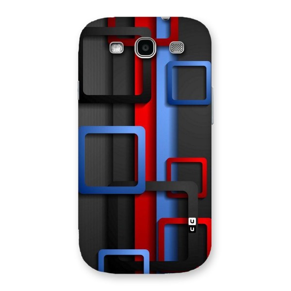 Abstract Box Back Case for Galaxy S3 Neo