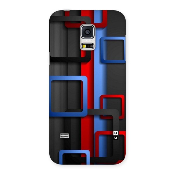 Abstract Box Back Case for Galaxy S5 Mini