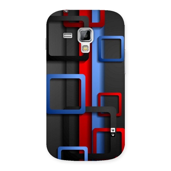 Abstract Box Back Case for Galaxy S Duos