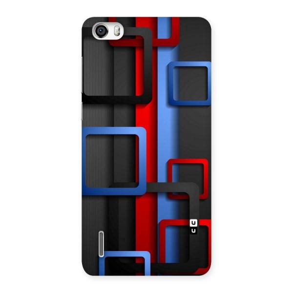 Abstract Box Back Case for Honor 6