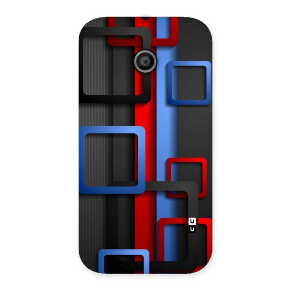 Abstract Box Back Case for Moto E