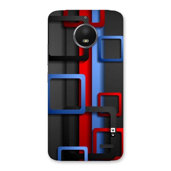 Abstract Box Back Case for Moto E4