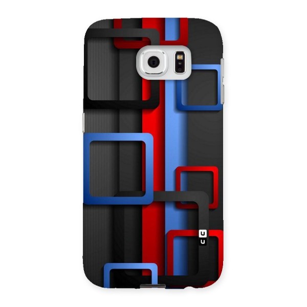 Abstract Box Back Case for Samsung Galaxy S6