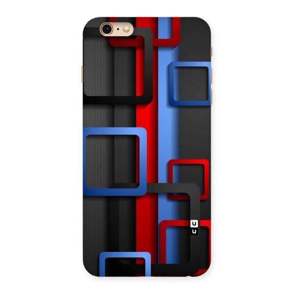 Abstract Box Back Case for iPhone 6 Plus 6S Plus