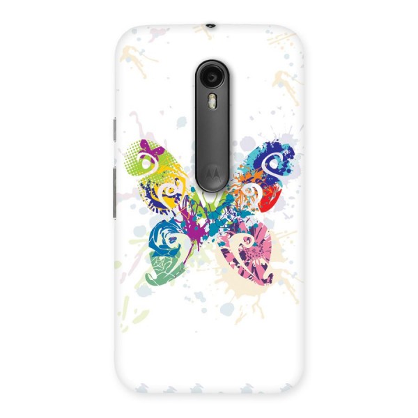 Abstract Butterfly Back Case for Moto G3