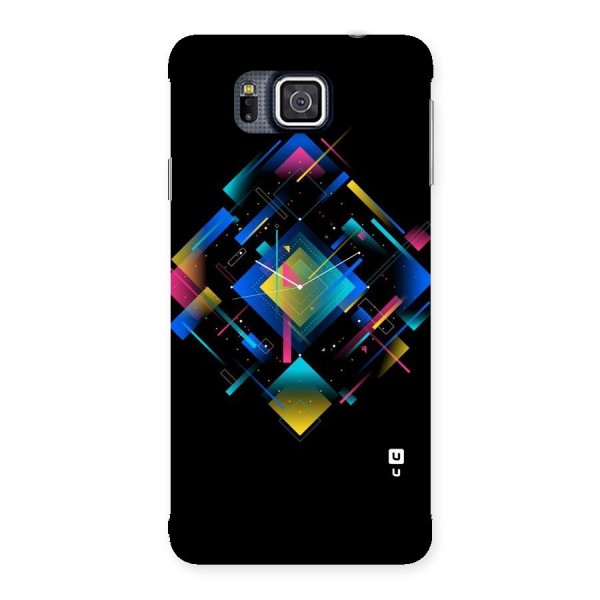 Abstract Clock Back Case for Galaxy Alpha