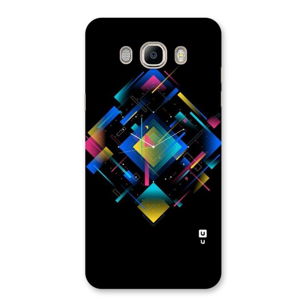 Abstract Clock Back Case for Galaxy On8