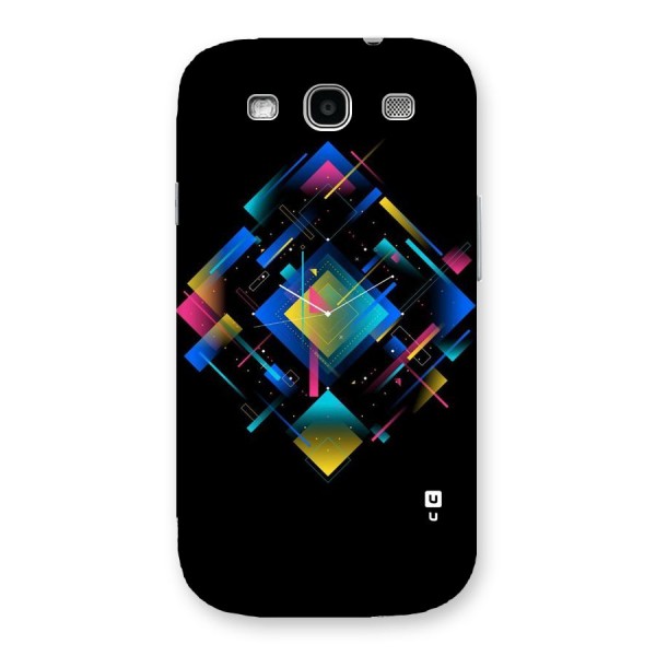 Abstract Clock Back Case for Galaxy S3 Neo