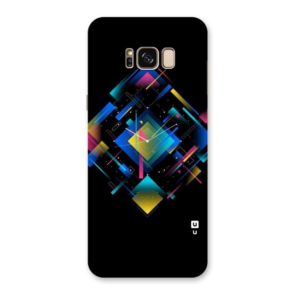 Abstract Clock Back Case for Galaxy S8 Plus