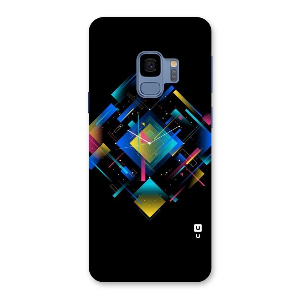 Abstract Clock Back Case for Galaxy S9