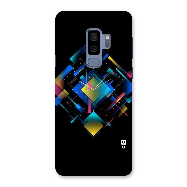 Abstract Clock Back Case for Galaxy S9 Plus