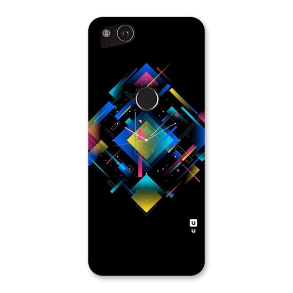 Abstract Clock Back Case for Google Pixel 2